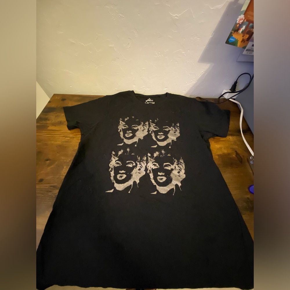 SPRZ NY, Andy Warhol Marilyn Monroe T-Shirt Size Medium